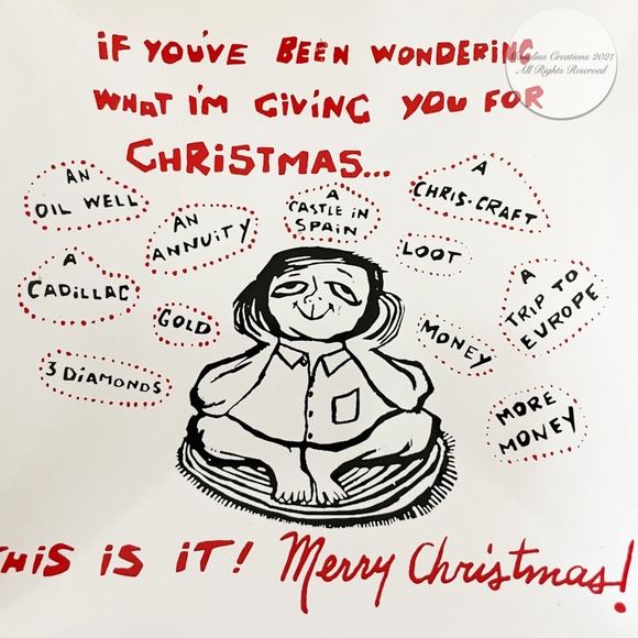 Vintage Flair Novelty Candy Dish Small Square Trinket Dish Rare Christmas Design - Picture 3 of 9